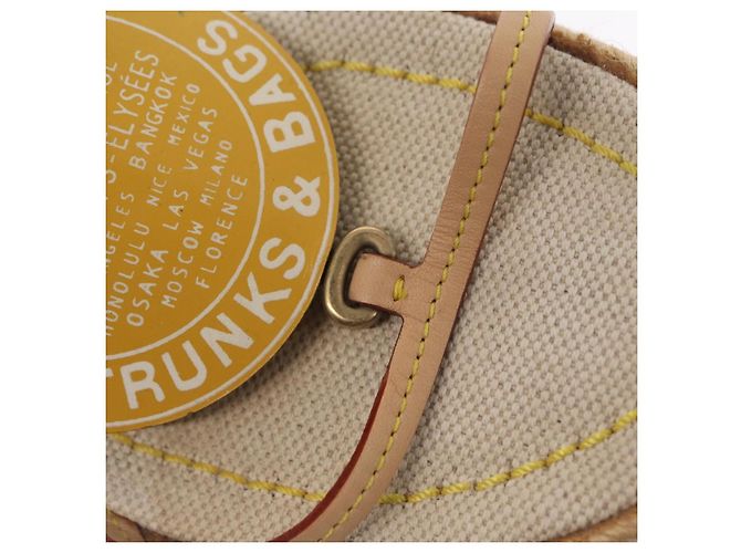 Sandali Espadrilles Raffia Beige LV Auth della linea Crociera LOUIS VUITTON ti3630 - vista 15