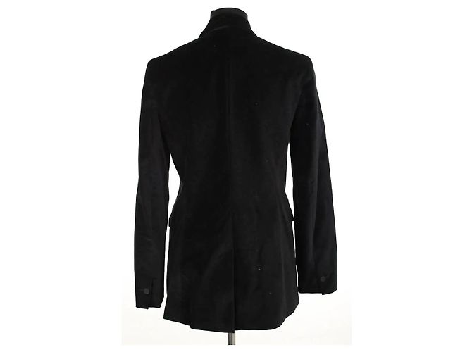 Claudie Pierlot Blazer de algodón negro - vista 4