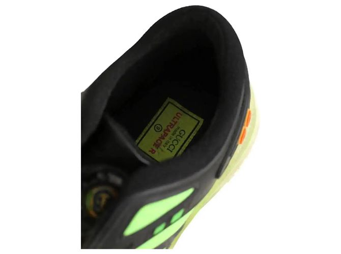 Gucci Sneakers Ultrapace R Bassi Neri Nero - vista 5