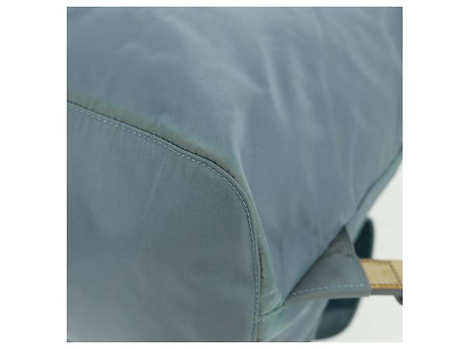 PRADA Backpack Nylon Light Blue Silver Auth 160827 Silvery - view 21