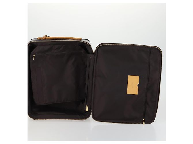 LOUIS VUITTON Valigia Pegas 45 Monogram Vernis Amarante M91277 LV Auth 161162 Bordò - vista 11