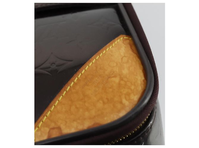 LOUIS VUITTON Valigia Pegas 45 Monogram Vernis Amarante M91277 LV Auth 161162 Bordò - vista 21