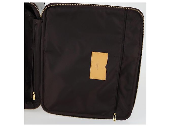 LOUIS VUITTON Valigia Pegas 45 Monogram Vernis Amarante M91277 LV Auth 161162 Bordò - vista 23