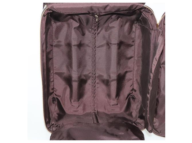 LOUIS VUITTON Valigia Pegas 45 Monogram Vernis Amarante M91277 LV Auth 161162 Bordò - vista 27