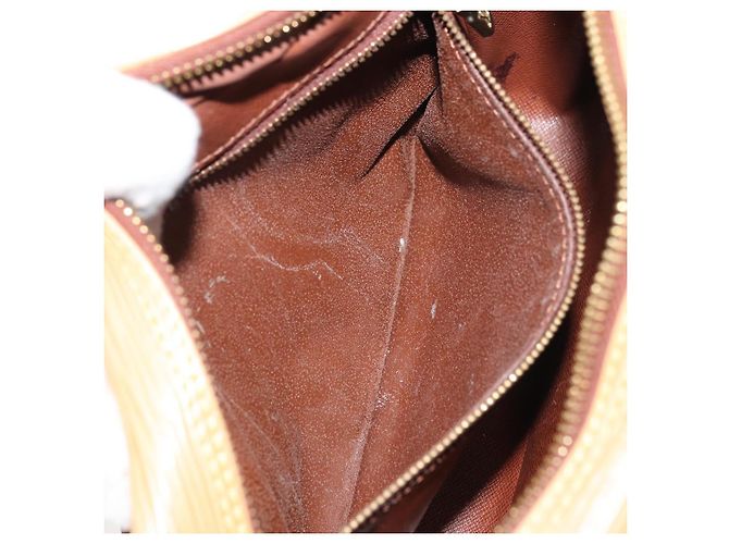 LOUIS VUITTON Borsa a Spalla Trocadero 23 Epi Beige LV Auth 161414 - vista 11
