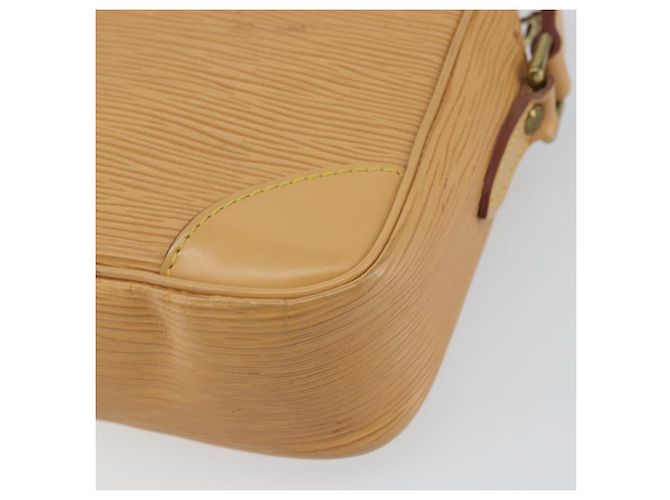 LOUIS VUITTON Borsa a Spalla Trocadero 23 Epi Beige LV Auth 161414 - vista 17