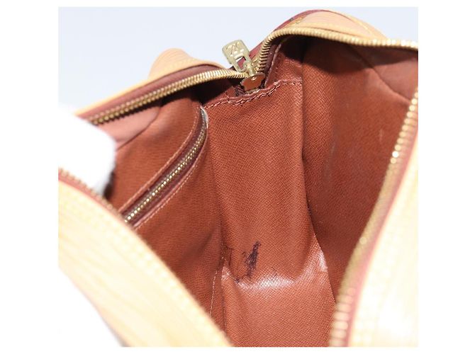 LOUIS VUITTON Borsa a Spalla Trocadero 23 Epi Beige LV Auth 161414 - vista 21