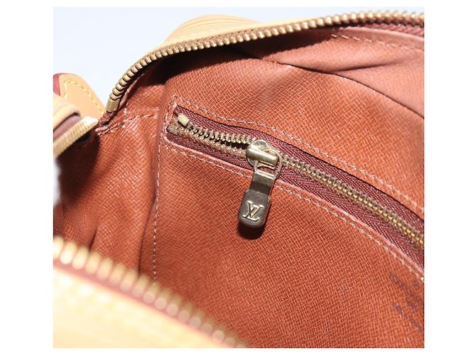 LOUIS VUITTON Borsa a Spalla Trocadero 23 Epi Beige LV Auth 161414 - vista 23