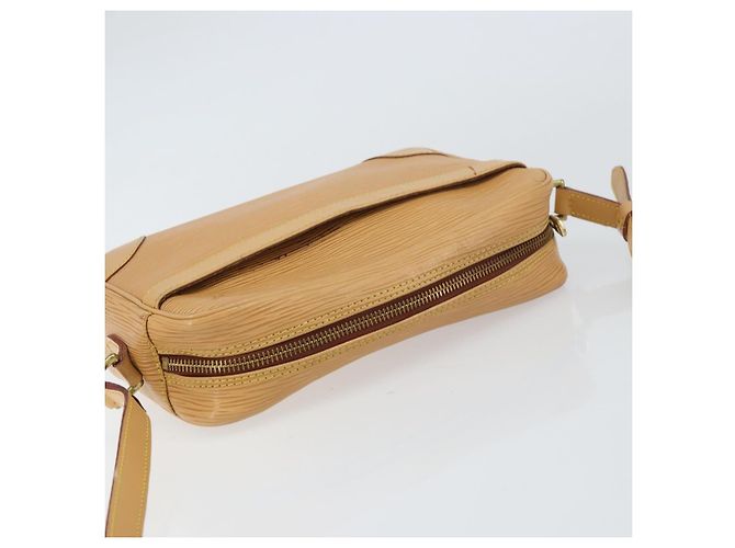 LOUIS VUITTON Borsa a Spalla Trocadero 23 Epi Beige LV Auth 161414 - vista 6