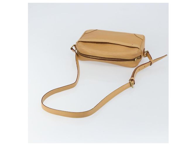 LOUIS VUITTON Borsa a Spalla Trocadero 23 Epi Beige LV Auth 161414 - vista 7
