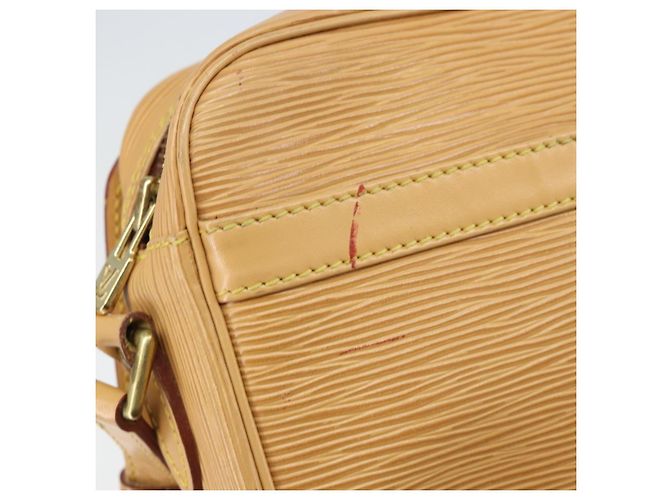 LOUIS VUITTON Borsa a Spalla Trocadero 23 Epi Beige LV Auth 161414 - vista 9