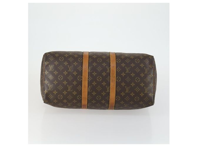 LOUIS VUITTON Borsa Boston Monogram Keepall 45 M41428 LV Auth 160646 Monogramma - vista 5
