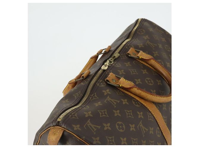 LOUIS VUITTON Borsa Boston Monogram Keepall 45 M41428 LV Auth 160646 Monogramma - vista 6