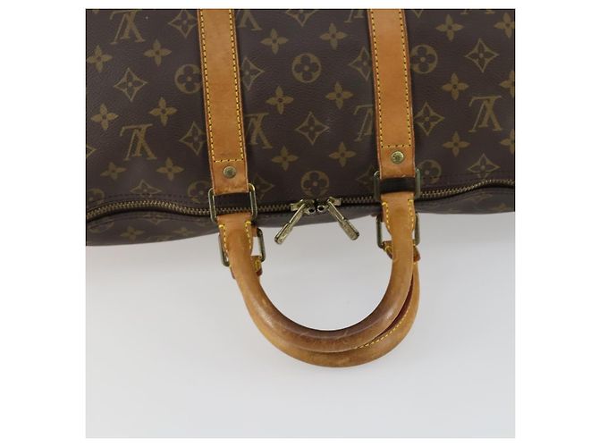 LOUIS VUITTON Borsa Boston Monogram Keepall 45 M41428 LV Auth 160646 Monogramma - vista 7
