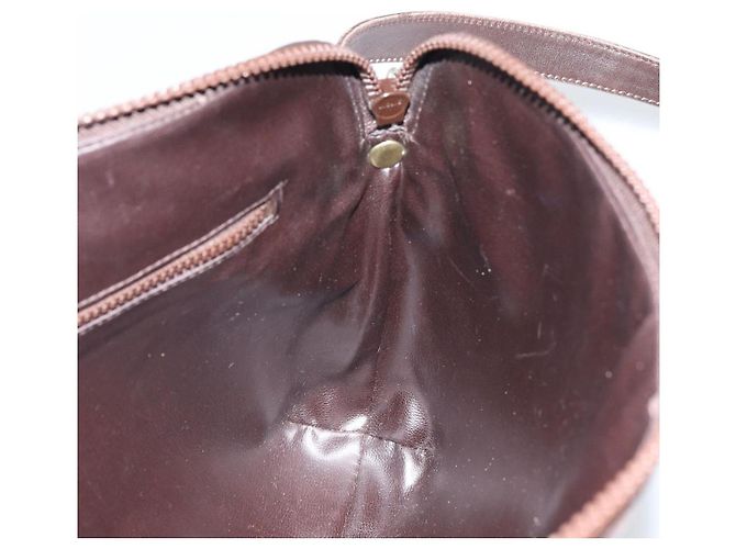 Céline Borsa a Spalla Celine C Sulky in Tela Beige Oro Auth 161739 D'oro - vista 19