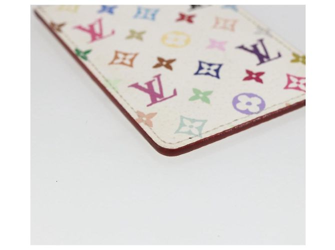 LOUIS VUITTON Monogramm Multicolor Spiegel Etui Weiß M92651 LV Auth 162263V - Ansicht 16