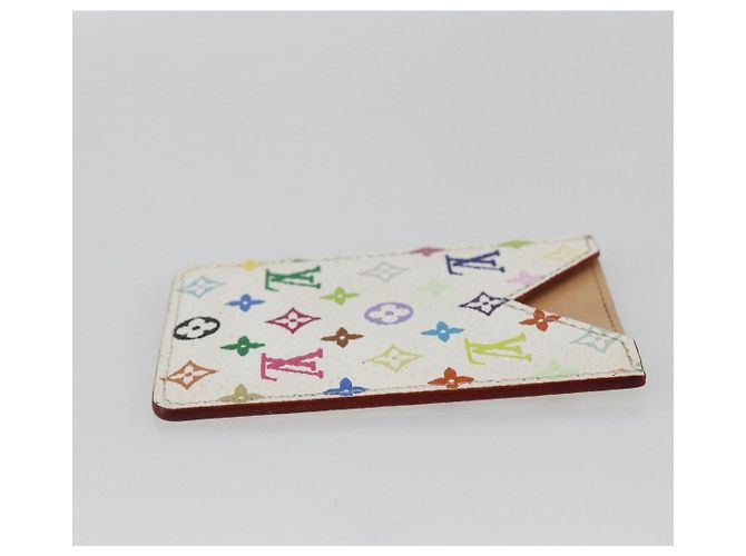 LOUIS VUITTON Monogramm Multicolor Spiegel Etui Weiß M92651 LV Auth 162263V - Ansicht 3
