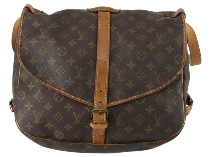 LOUIS VUITTON Borsa a Spalla Monogram Saumur 35 M42254 LV Auth ar13864 Monogramma - vista 13