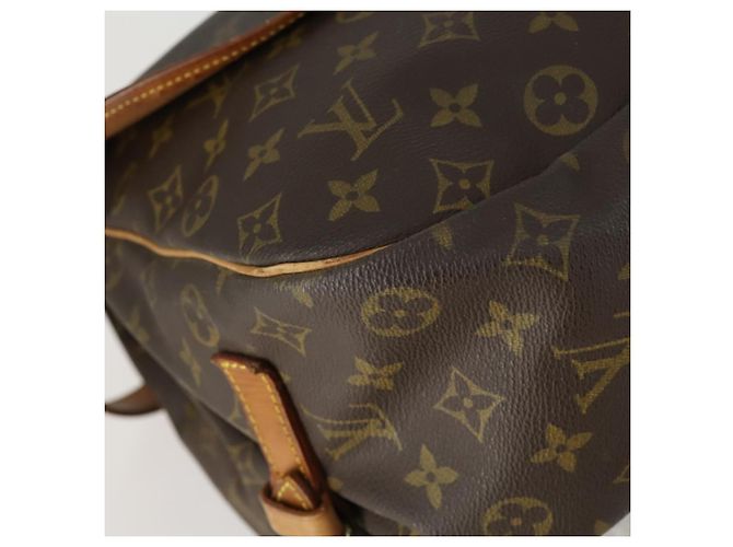 LOUIS VUITTON Borsa a Spalla Monogram Saumur 35 M42254 LV Auth ar13864 Monogramma - vista 15