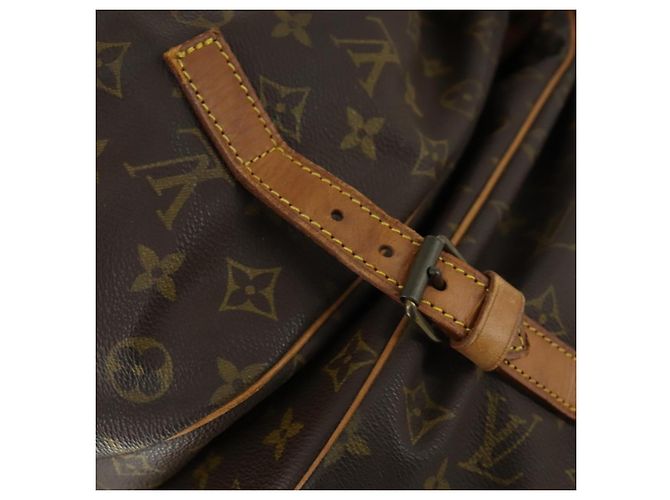 LOUIS VUITTON Borsa a Spalla Monogram Saumur 35 M42254 LV Auth ar13864 Monogramma - vista 18