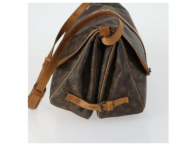 LOUIS VUITTON Borsa a Spalla Monogram Saumur 35 M42254 LV Auth ar13864 Monogramma - vista 3