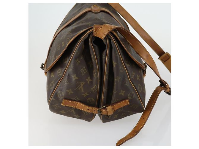 LOUIS VUITTON Borsa a Spalla Monogram Saumur 35 M42254 LV Auth ar13864 Monogramma - vista 4