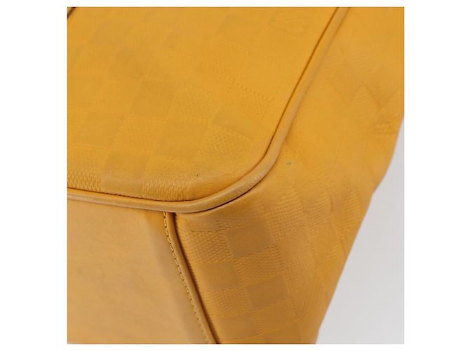 LOUIS VUITTON Borsa Damier Infini Neo Tadao 2way Gialla N41228 LV Auth 161769 Giallo - vista 16