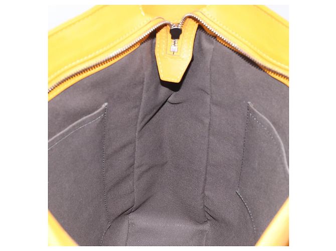 LOUIS VUITTON Borsa Damier Infini Neo Tadao 2way Gialla N41228 LV Auth 161769 Giallo - vista 20