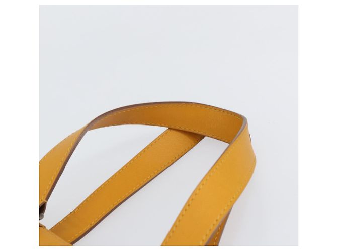 LOUIS VUITTON Borsa Damier Infini Neo Tadao 2way Gialla N41228 LV Auth 161769 Giallo - vista 8