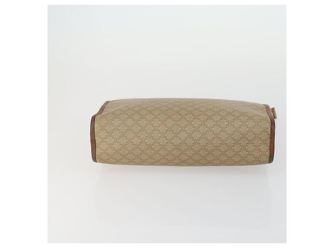 Céline Borsa in tela Macadam CELINE in pelle PVC e suede 3 pezzi beige arancione Auth ti3616 - vista 6
