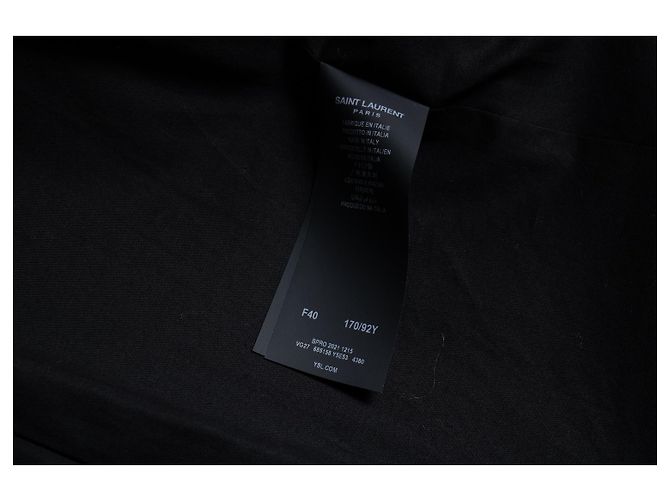 Einreiher Denim-Blazer von Saint Laurent Blau - Ansicht 8