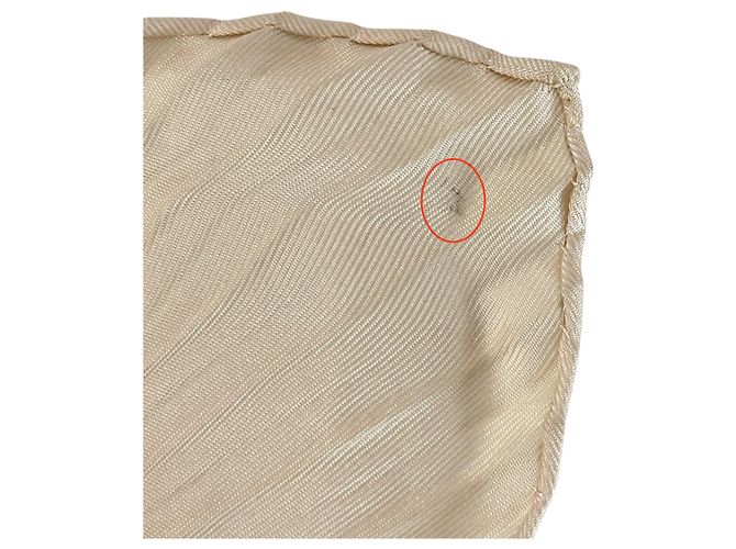 Silk In Bufanda plisada CRONLAND de Hermès Multicolor Beige - vista 12