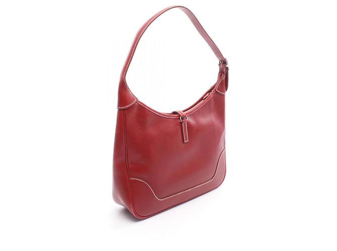 Borsa a Spalla Hermès Trim 31 Rosso - vista 2