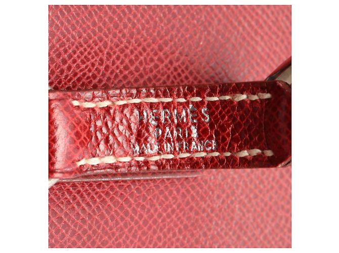 Borsa a Spalla Hermès Trim 31 Rosso - vista 4