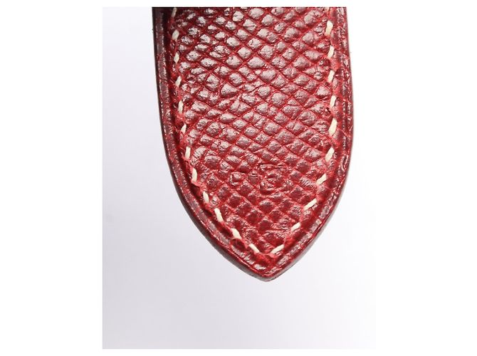 Borsa a Spalla Hermès Trim 31 Rosso - vista 5
