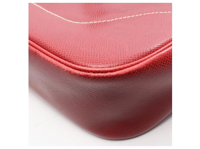 Borsa a Spalla Hermès Trim 31 Rosso - vista 6