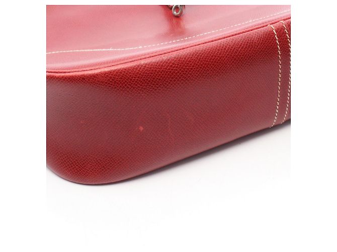 Borsa a Spalla Hermès Trim 31 Rosso - vista 7