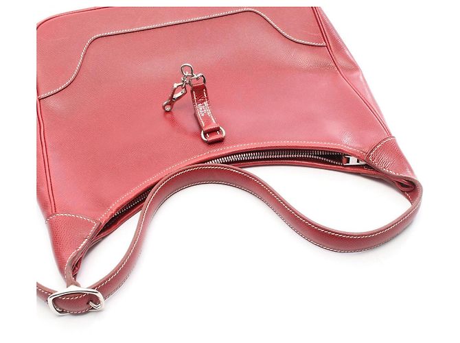Borsa a Spalla Hermès Trim 31 Rosso - vista 8