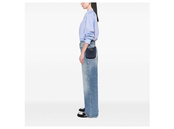 Hermès Evelyne TPM – Pelle Clemence Bleu Nuit (2018) Blu - vista 7