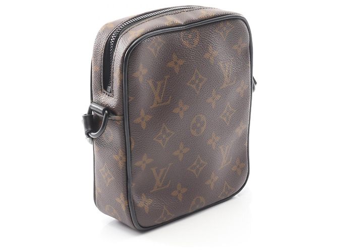 Louis Vuitton Christopher Wearable Wallet Shoulder Bag Brown Black - view 2