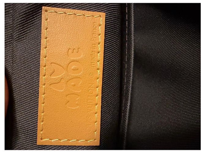 Montsouris Pouch Doppio per Telefono Louis Vuitton x Nigo Marrone - vista 8