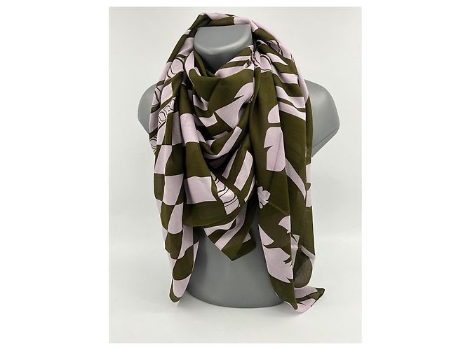 Sciarpa di lusso MCM – miscela di modal e cashmere Multicolore - vista 15