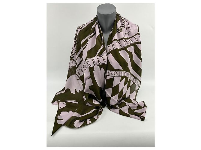 Sciarpa di lusso MCM – miscela di modal e cashmere Multicolore - vista 16