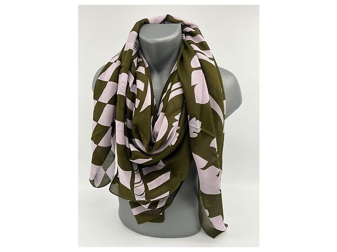Sciarpa di lusso MCM – miscela di modal e cashmere Multicolore - vista 18