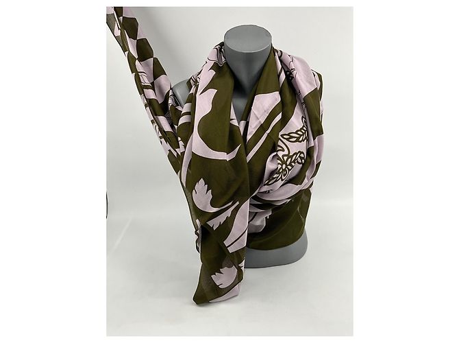Sciarpa di lusso MCM – miscela di modal e cashmere Multicolore - vista 6
