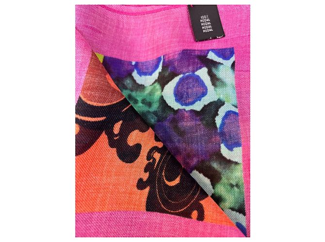 Dsquared2 Écharpe Dsquared - design de patchwork abstrait Multicolore - vue 3