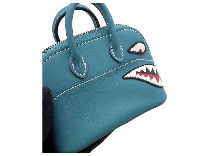 Portachiavi Bolide Shark di Hermès Blu - vista 6