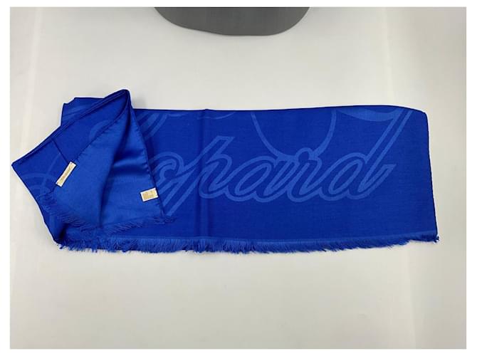 Sciarpa di lusso Chopard – mix di seta e cashmere – blu reale Multicolore - vista 11