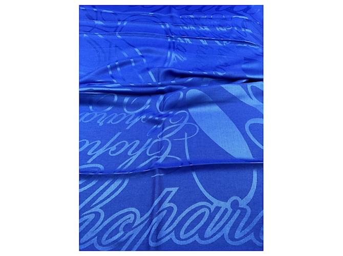 Sciarpa di lusso Chopard – mix di seta e cashmere – blu reale Multicolore - vista 5