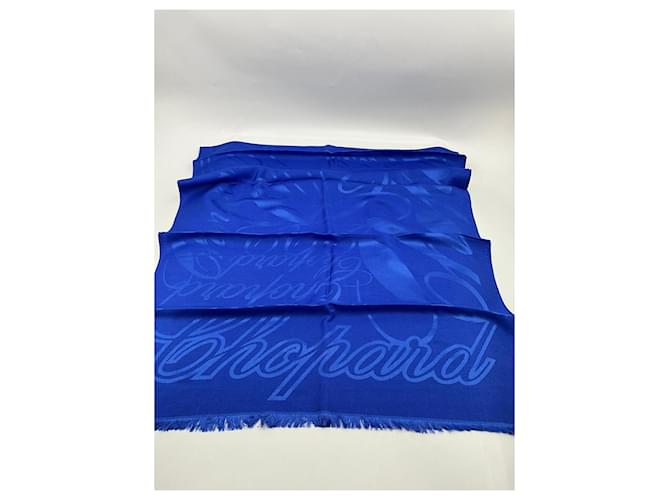 Sciarpa di lusso Chopard – mix di seta e cashmere – blu reale Multicolore - vista 6